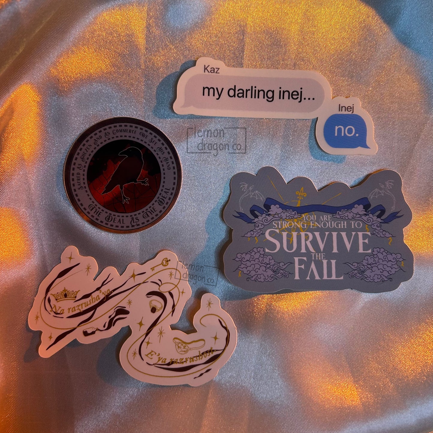 Survive the Fall Vinyl Sticker