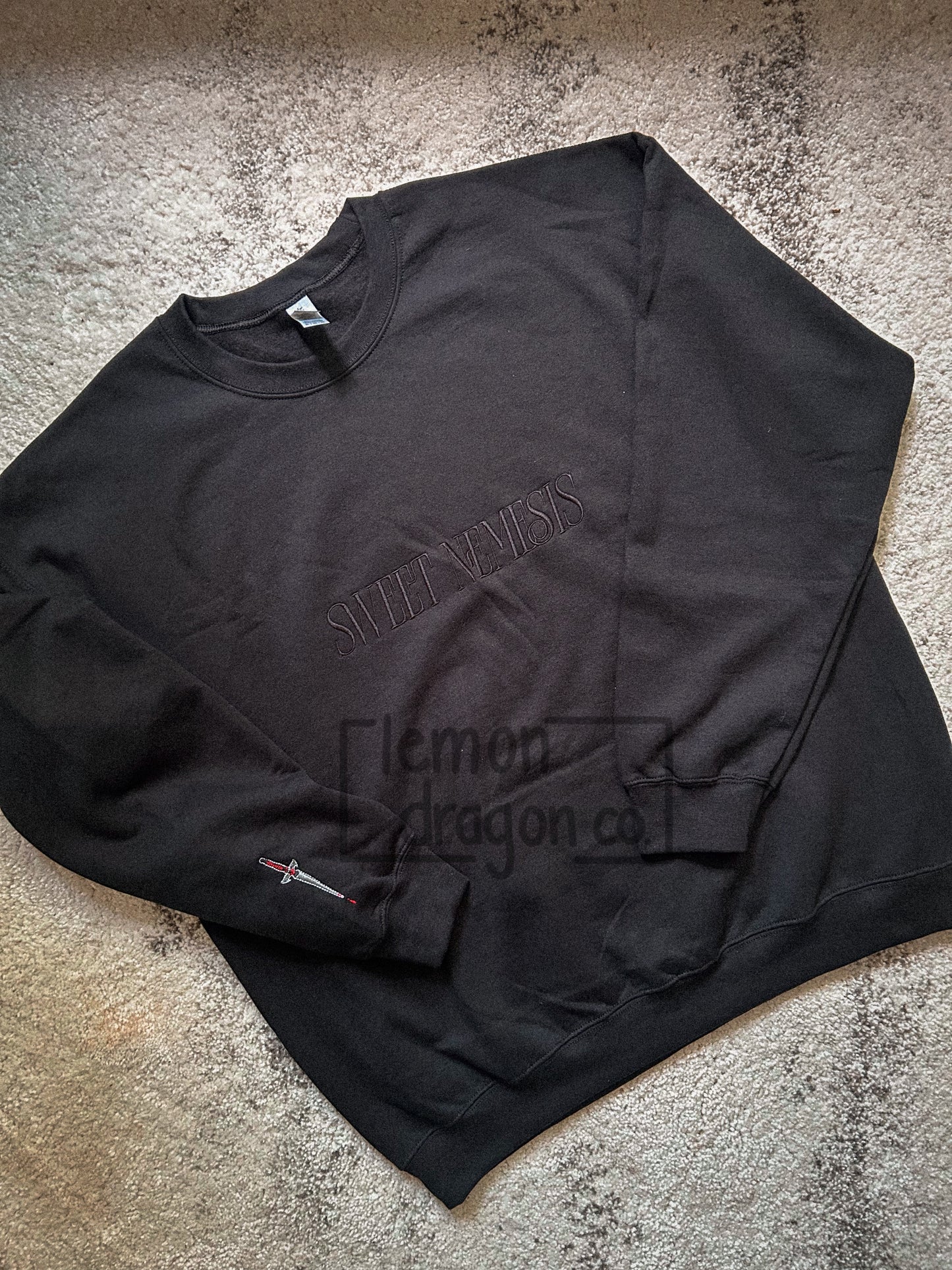 *IMPERFECT* Sweet Nemesis Oversized Crewneck