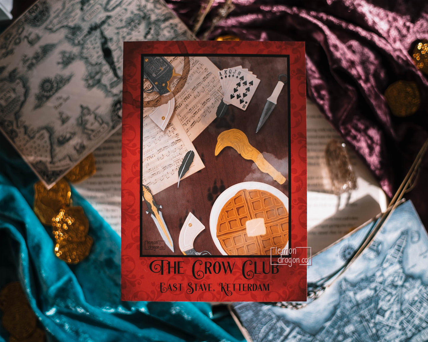 Crow Club Art Print