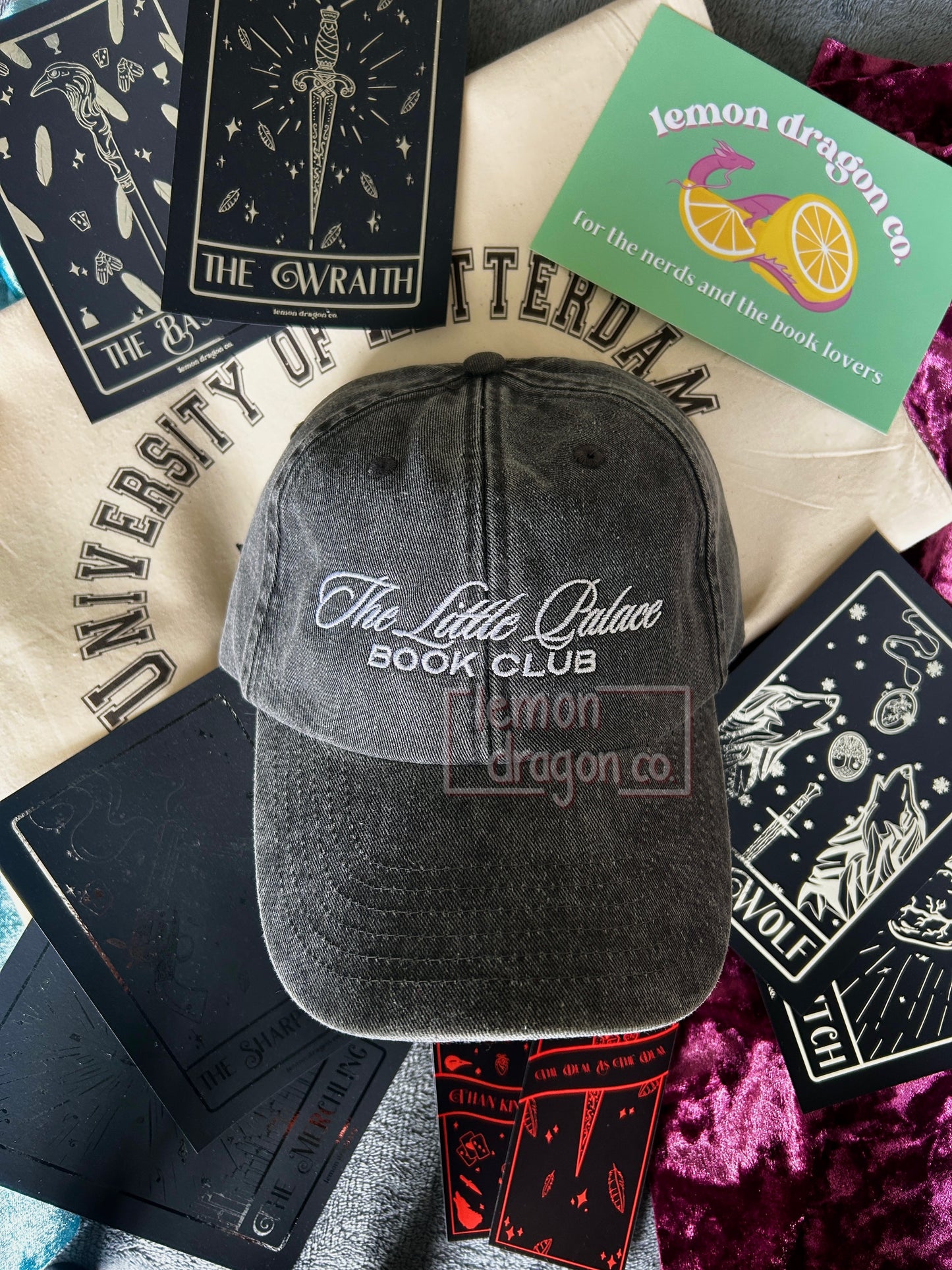 Little Palace Book Club Dad Cap